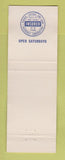 Matchbook Cover - Washington Federal Savings Cleveland Shaker Heights OH WORN