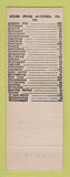 Matchbook Cover - Wm Bashore Union Central Insurance Altoona PA