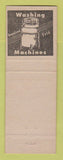 Matchbook Cover - Maytag Appliances Clausen New Castle PA RED