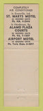 Matchbook Cover - Airport Motel Dayton OH Vandalia