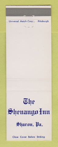 Matchbook Cover - Shenango Inn Sharon PA