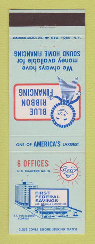 Matchbook Cover - First Federal Savings St Petersburg FL
