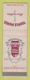 Matchbook Cover - Toodle House Restaurants WEAR