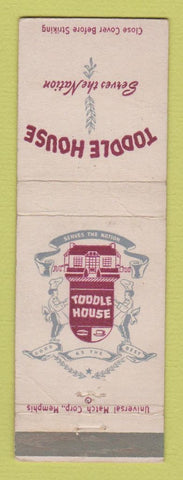 Matchbook Cover - Toodle House Restaurants WEAR
