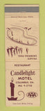 Matchbook Cover - Candlelight Motel Columbus GA WEAR