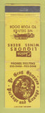 Matchbook Cover - Ye Grog Shoppes Liquor Sarasota FL WEAR