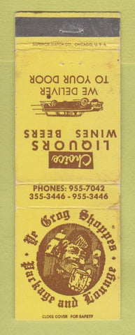 Matchbook Cover - Ye Grog Shoppes Liquor Sarasota FL WEAR