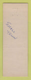 Matchbook Cover - England's Upholstering Shop Lemoore CA CREASED