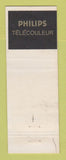 Matchbook Cover - Philips Telecouleur TV St Remi QC