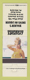 Matchbook Cover - Walker's Drive In Liquor pinup Phoenix? AZ