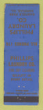 Matchbook Cover - Phillips Laundry Danville IL