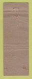 Matchbook Cover - Milam's Grill Jackson OH WORN