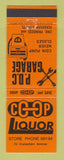 Matchbook Cover - COOP Liquor BP oil gas New Zealand