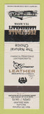 Matchbook Cover - Peggydale Leathercraft Tea Kiosk Balclutha New Zealand