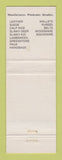 Matchbook Cover - Peggydale Leathercraft Tea Kiosk Balclutha New Zealand