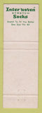 Matchbook Cover - Inter Woven Socks Gregory's York PA WEAR
