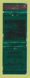 Matchbook Cover - Lookout Cottages Guerneville CA WORN