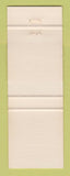 Matchbook Cover - Newton Upholstery Surrey BC YELLOW
