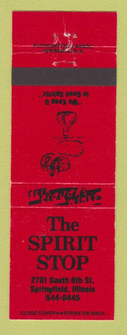 Matchbook Cover - The Spirit Shop Liquor Springfield IL