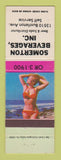 Matchbook Cover - Somerton Beverages Liquor PA pinup