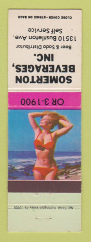 Matchbook Cover - Somerton Beverages Liquor PA pinup