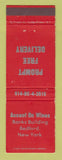 Matchbook Cover - Accent on Wines Liquor Bedford NY