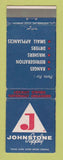 Matchbook Cover - Johnstone Supply Appliances WEAR