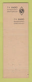 Matchbook Cover - Ruton Appliances Siera Belgium