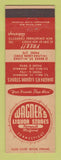 Matchbook Cover - Wagner's Liquor Stores Norwalk Milford CT