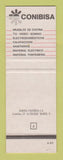 Matchbook Cover - Conibisa Furniture TV Ibiza SAMPLE
