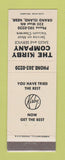Matchbook Cover - The Kirby Company Vacuum Cleaners Grand Island NE