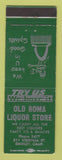 Matchbook Cover - Old Roma Liquor Store Gridley CA WORN BACK
