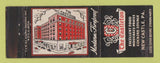 Matchbook Cover - The Castleton Hotel New Castle PA WEAR