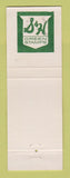 Matchbook Cover - Publix Grocery Stores Full Length