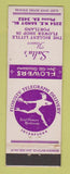 Matchbook Cover - Salta's Flowers Portland OR FTD WEAR