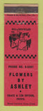 Matchbook Cover - Flowers by Ashley