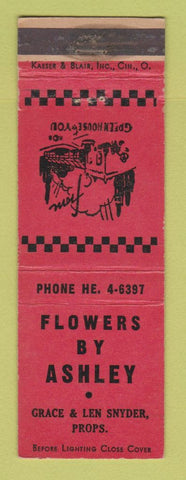 Matchbook Cover - Flowers by Ashley
