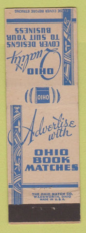 Matchbook Cover - Ohio Match Books