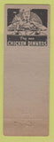 Matchbook Cover - Diamond Restaurant Waterbury CT WEAR