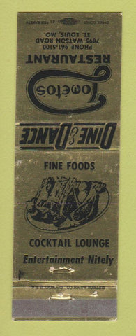 Matchbook Cover - Dometo's Restaurant St Louis MO