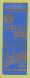 Matchbook Cover - Dobratz Funeral Home Milwaukee? WI? SAMPLE WEAR