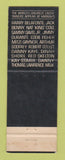 Matchbook Cover - Harrah's Casino Reno Lake Tahoe NV Jimmy Durante Mitzi Gaynor