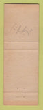Matchbook Cover - Omaha Livestock Market Cattle NE