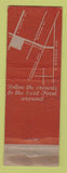 Matchbook Cover - Louie's Restaurant Kalamazoo MI WORN