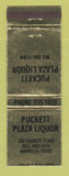 Matchbook Cover - Puckett Plaza Liquor Amarillo TX WEAR
