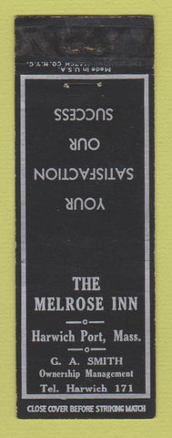 Matchbook Cover - The Melrose Inn Harwich Port MA WEAR