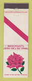 Matchbook Cover - Merchants National Bank and Trust Indianapolis IN WEAR