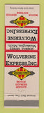Matchbook Cover - Wolverine Express Trucking Muskegon MI