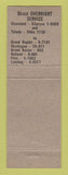 Matchbook Cover - Wolverine Express Trucking Muskegon MI