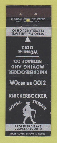 Matchbook Cover - Knickerbocker Moving Storage Cleveland OH